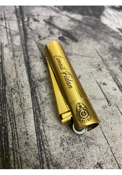 Clipper Metal Çakmak Gold