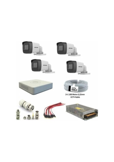 Hikvision Hikvision 4Lü Kamera Seti