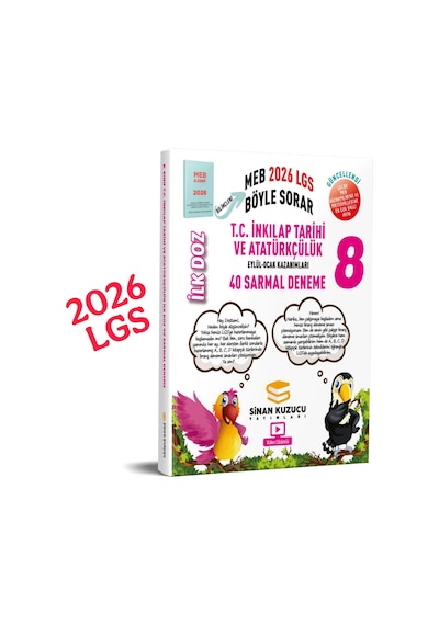 8. Sınıf İlk Doz Sarmal Branş Denemeleri T.c. İnkılap Tarihi Ve Atatürkçülük 2026 Lgs