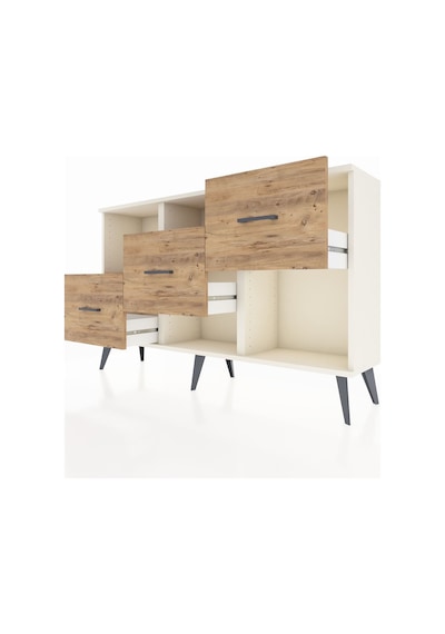 Arges Konsol 2 Raflı 3 Çekmeceli 132x30x83 Aytaşı-çam/çam Çam/çam Arges Konsol 2 Raflı 3 Çekmeceli 132x30x83 Aytaşı-çam/çam Çam/çam