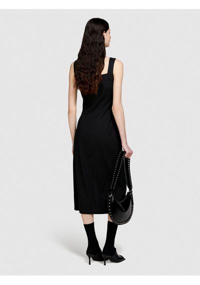 Sisley Dress Kadın Siyah Elbise - 324p4ynelv05q
