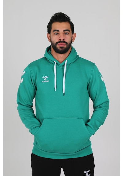 Hummel Armin Pamuklu Hoodie Yeşil