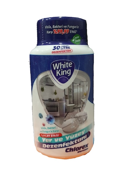 White King Yer ve Yüzey Dezenfektanı Tablet 30 x 5 G