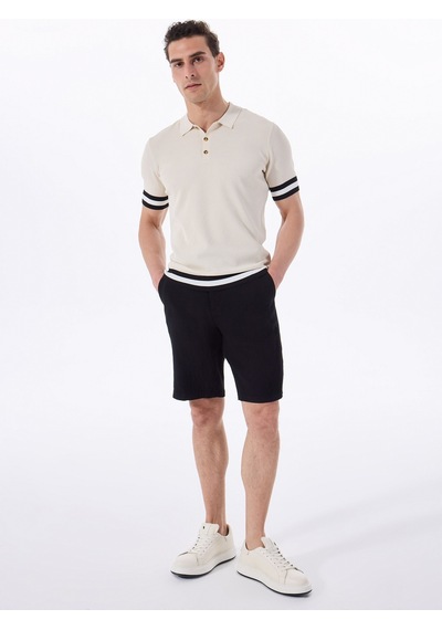 Fabrika Comfort Bej Erkek Regular Fit Jakarlı Kazak Fc5sm-kzk 2567