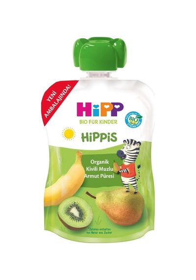 Organik Kivili Muzlu Armut Püresi 100 Gr 100 G