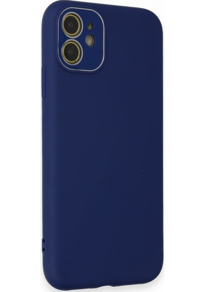 FitCase Apple Uyumlu iPhone 11 Glass Kamera Korumalı Lansman Silikon Kapak