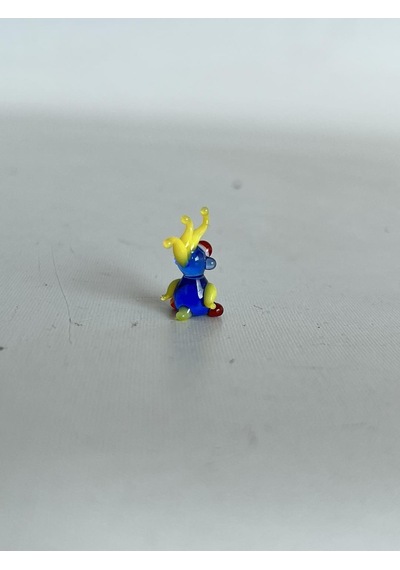 El Yapımı Mini Murano Cam Papağan Biblo A135-05