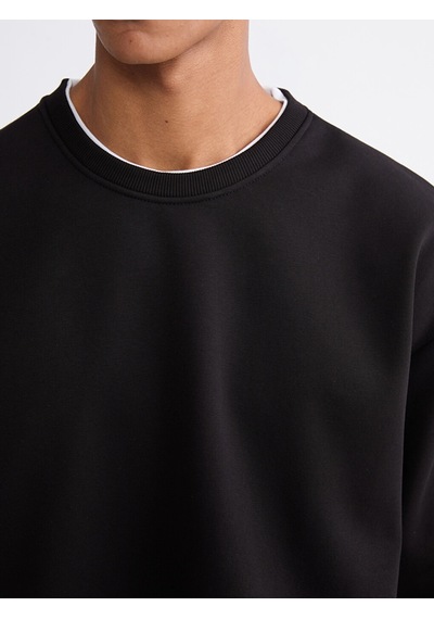 LC Waikiki Lcw Vision Kahverengi Bisiklet Yaka Erkek Kalın Sweatshirt Dark Brown LC Waikiki Lcw Vision Kahverengi Bisiklet Yaka Erkek Kalın Sweatshirt Dark Brown