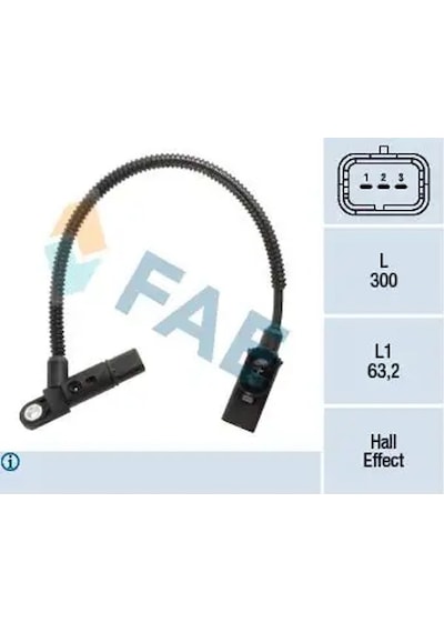 Peugeot 207 Eksantrik Sensoru 1.6 Hdi 2012-2012 Fae 79381