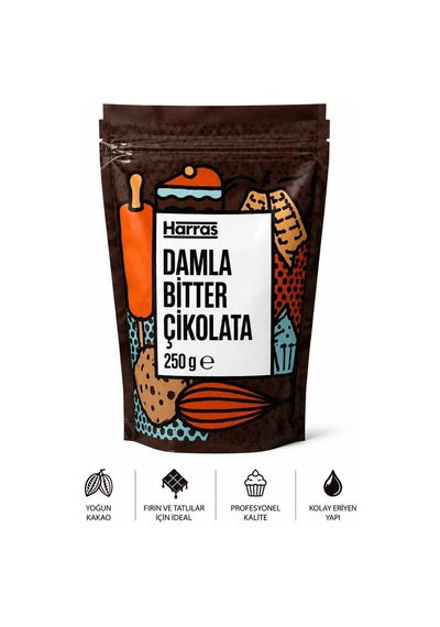 Damla Bitter Çikolata 250g