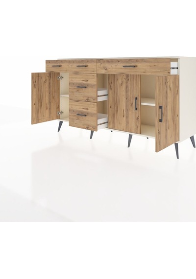 Kronos Konsol 2 Raflı 5 Çekmeceli 3 Kapaklı 176x59x99 Aytaşı-çam Atlas Çam - Aytası Kronos Konsol 2 Raflı 5 Çekmeceli 3 Kapaklı 176x59x99 Aytaşı-çam Atlas Çam - Aytası