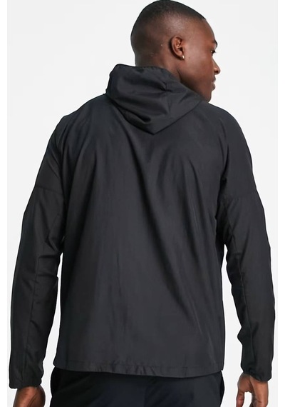 Nike Miler Running Full Zip Jacket Erkek Spor Ceket Siyah