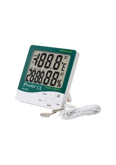 Proskit Nt-312 Mini Problu Sıcaklık Nem Ölçer