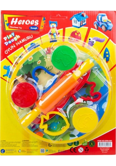 Heroes Dough Sofralı Oyun Hamuru Set