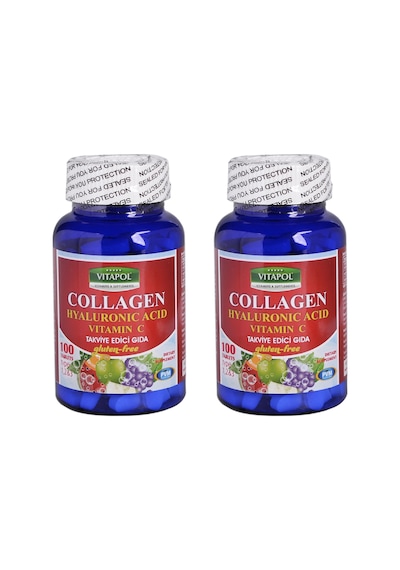 Vitapol Collagen Hyaluronic Acid Vitamin C 2 Kutu 200 Tablet