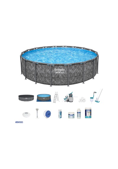Bestway Apx 365 561kc Yuvarlak Prefabrik Havuz Seti 549cm X 132cm Bw583