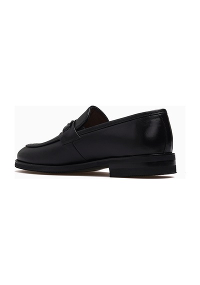 Pierre Cardin Erkek Hakiki Deri Toka Detaylı Loafer Ayakkabı 26y 104317 M Siyah Siyah