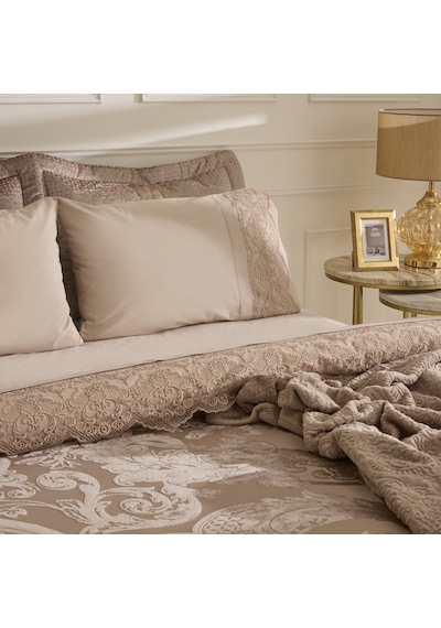 Karaca Home Valeria Best 8 Parça Çeyiz Seti Vizon