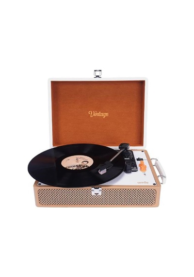 Umie Vintage Um-p353 Pikap Bluetoothlu 3.5mm Auxın&rcao Destekli Müzik Kutusu