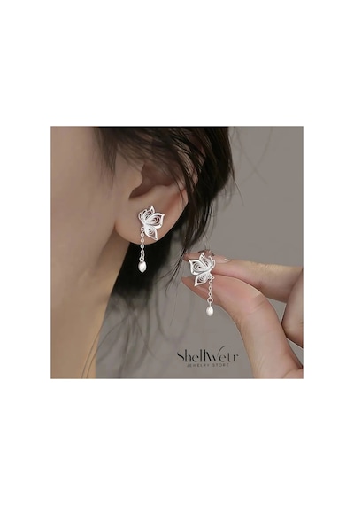 Silverbella Kelebekli 925 Ayar Gümüş Küpe Sevgililer Günü ,annenize Verilecek En Güzel Hediyes Sw-svb01, One Size Metalik Silverbella Kelebekli 925 Ayar Gümüş Küpe Sevgililer Günü ,annenize Verilecek En Güzel Hediyes Sw-svb01, One Size Metalik