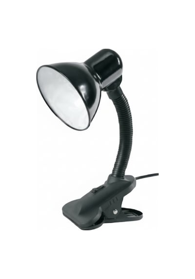 Kml201 Masa Lambası E27 Duy / 80 200 Mm + Kes170 6500k Ampul İle Birlikte Siyah