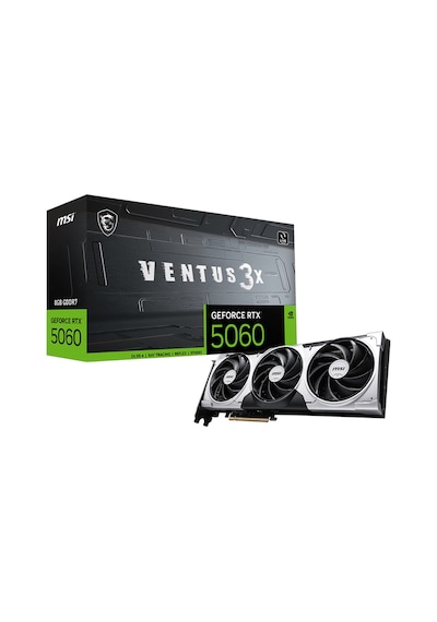Msı Geforce Rtx 5060 8g Ventus 3x Gddr7 Dlss 4 128 Bit Ekran Karti