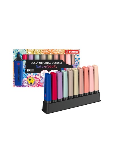 Stabilo Boss Naturecolors Wildflower - 10'lu Set Diğer