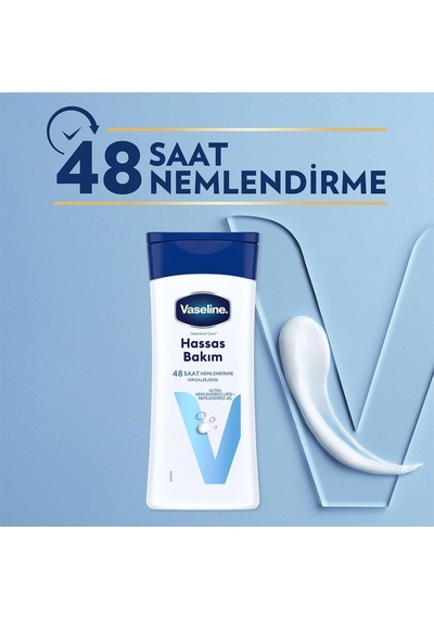 Vaseline Vücut Losyonu Hassas Bakım Kuru Çok Kuru Ve Hassas Ciltler İçin 200 Ml