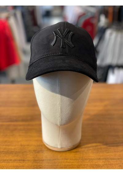 Hamze Ny Yankees Siyah Renk Kalın Kumaş Beyzbol Cap Şapka Siyah