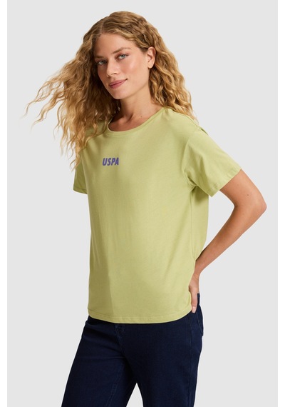 U.S. Polo Assn. U.s. Polo Assn. Kadın Çağla Tişört 50323530-vr016 Cagla