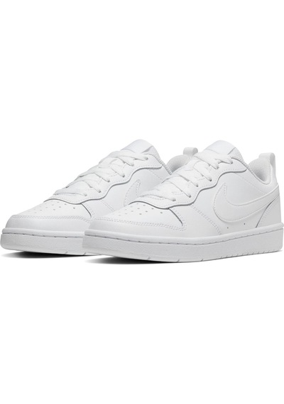 Nike Nıke Court Borough Low Unısex Sneaker 57530 Beyaz