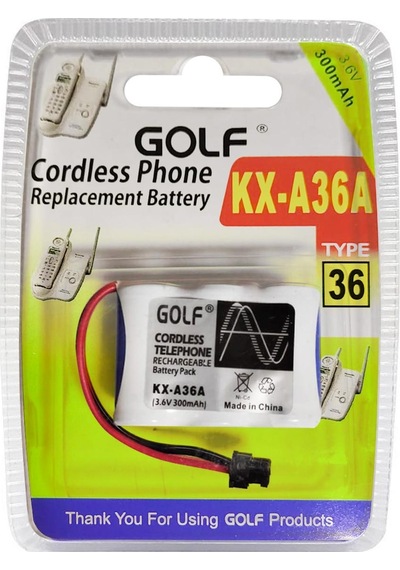 TELSİZ TELEFON PİLİ 3.6V 300MAH NI-CD GOLF KX-A36A
