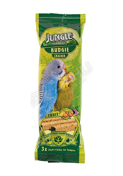 4 Adet Jungle Meyveli Muhabbet Kuşu Krakeri 3 Lü