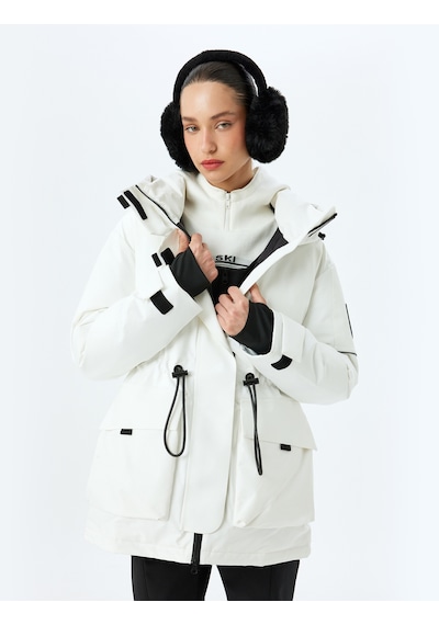 Koton Anorak Mont Kapüşonlu Fermuarlı Cep Detaylı Etiket Baskılı Beli Lastikli Su Geçirmez Kırık Beyaz 5wal00038ıw Ekru Koton Anorak Mont Kapüşonlu Fermuarlı Cep Detaylı Etiket Baskılı Beli Lastikli Su Geçirmez Kırık Beyaz 5wal00038ıw Ekru