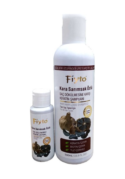 Kara Sarımsak Özlü Şampuan 500 Ml Normal