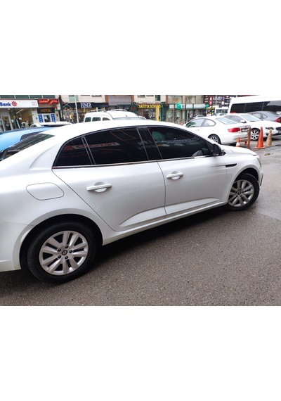 Renault Megan 4 Sedan Kasa Uyumlu Cam Alt Çıta Kromu