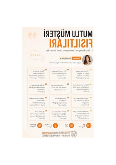 Mini Zımpara Gravür Seti, 51 Parça İle Profesyonel Kullanım