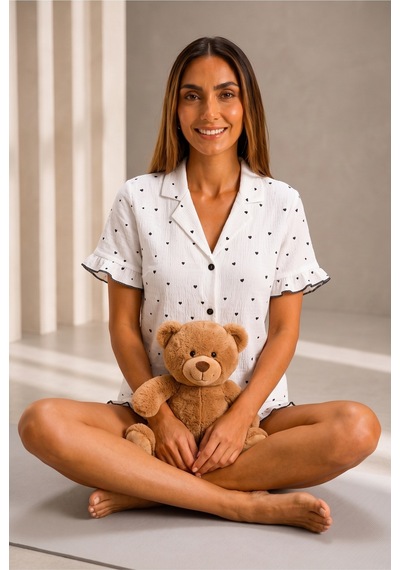 Norcia Sports Kadın Günlük Düğmeli V Yaka Beyaz Pijama Takımı Çok Renkli - 929322797 Çok Renkli - 929322797 Çok Renkli Norcia Sports Kadın Günlük Düğmeli V Yaka Beyaz Pijama Takımı Çok Renkli - 929322797 Çok Renkli - 929322797 Çok Renkli