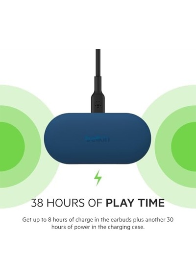Soundform Play Kulak İçi Kulaklık, Mavi
