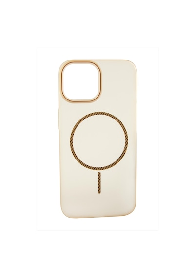 Apple iPhone Uyumlu 11 Buzlu Magsaff Kapak Kılıf Sarı
