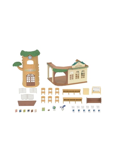 5105 Sylvanian Families Kasaba Okulu Seti Figürler Dahil Değildir +3 Yaş Çok Renkli