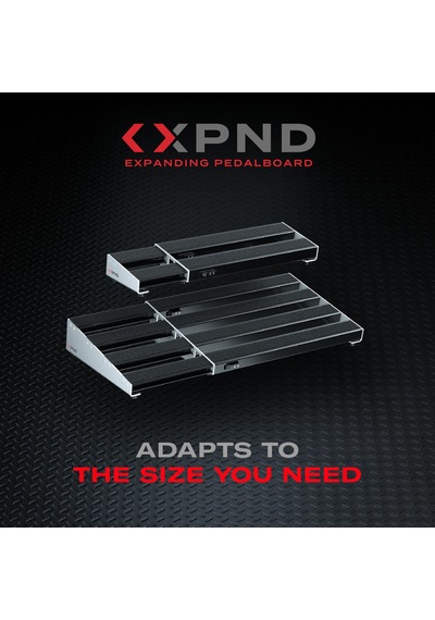 Planet Waves D'addario Xpnd Pedal Board Riser Gitar Pedalı İçin Elevate Pedal Pedal Tahtasında 1 İnç 1 İnç Yükseltir Kablo Yönetimi İçin Entegre Girinti Yükseltici 2 Pedal İçin Uygundur