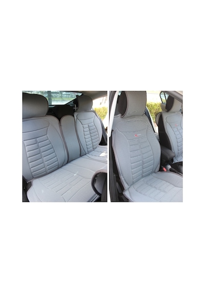 Audi A2 Hatchback Oto Koltuk Minderi Ön Arka Set Gri Fivestar Serisi
