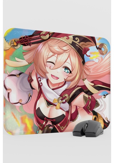 Yanfei Genshin Impact Anime Oyuncu V2 - 48x40 Xl Gaming Mouse Pad Fare Altlığı