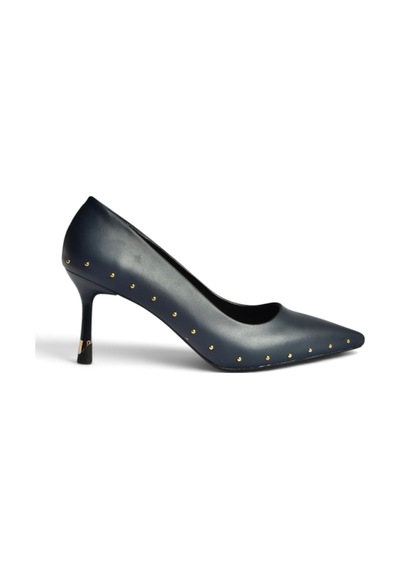 Fox Shoes Z308400409 Lacivert İnce Topuklu Pimli Kadın Ayakkabı