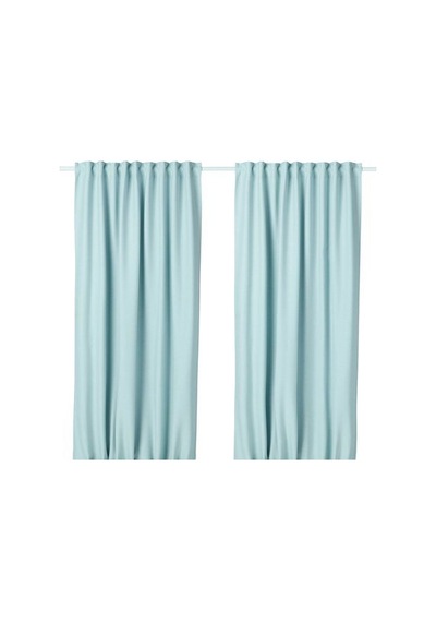 Ikea Vılborg Fon Perde 145x300 Cm Lacivert