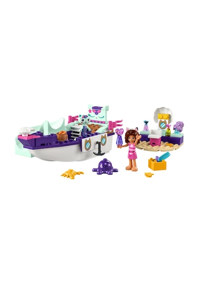LEGO® Gabbys Dollhouse 10786 Gabby Ve Süslü Kedinin Gemisi Ve Spa 88 Parça