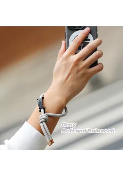 Wrist Strap El Askısı Ve Aparatı Tüm Cihazlarla Uyumlu Gri