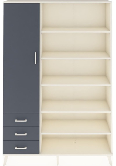 Arges Dolap 9 Raflı 3 Çekmeceli 3 Kapaklı 132x30x195 Aytaşı-antrasit/antrasit Antrasıt/antrasıt Arges Dolap 9 Raflı 3 Çekmeceli 3 Kapaklı 132x30x195 Aytaşı-antrasit/antrasit Antrasıt/antrasıt