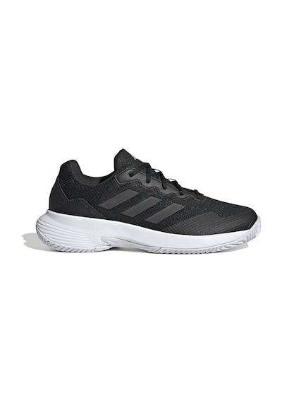 Adidas Id1494 Gamecourt 2.0 Kadın Siyah Tenis Ayakkabısı 001